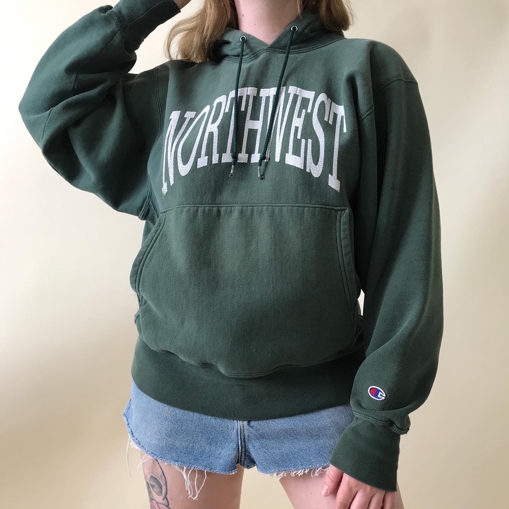 Champion reverse weave hoodie sweatshirt - Picture 4 of 4